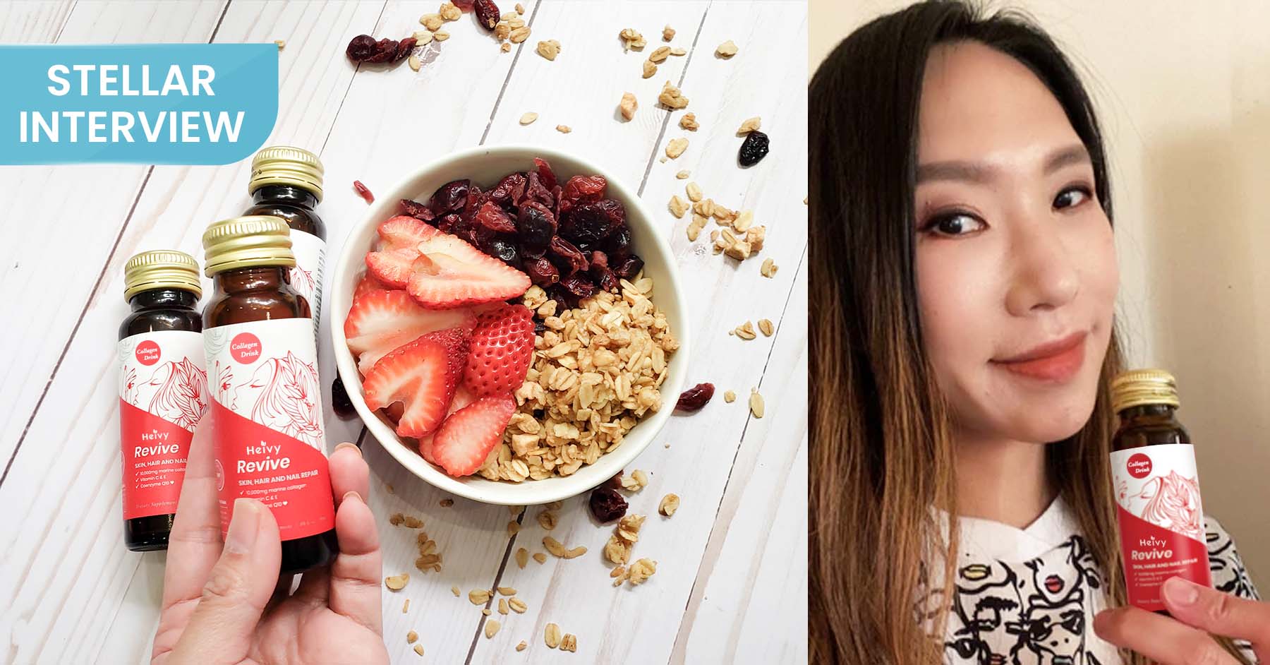Heivy revive collagen drink