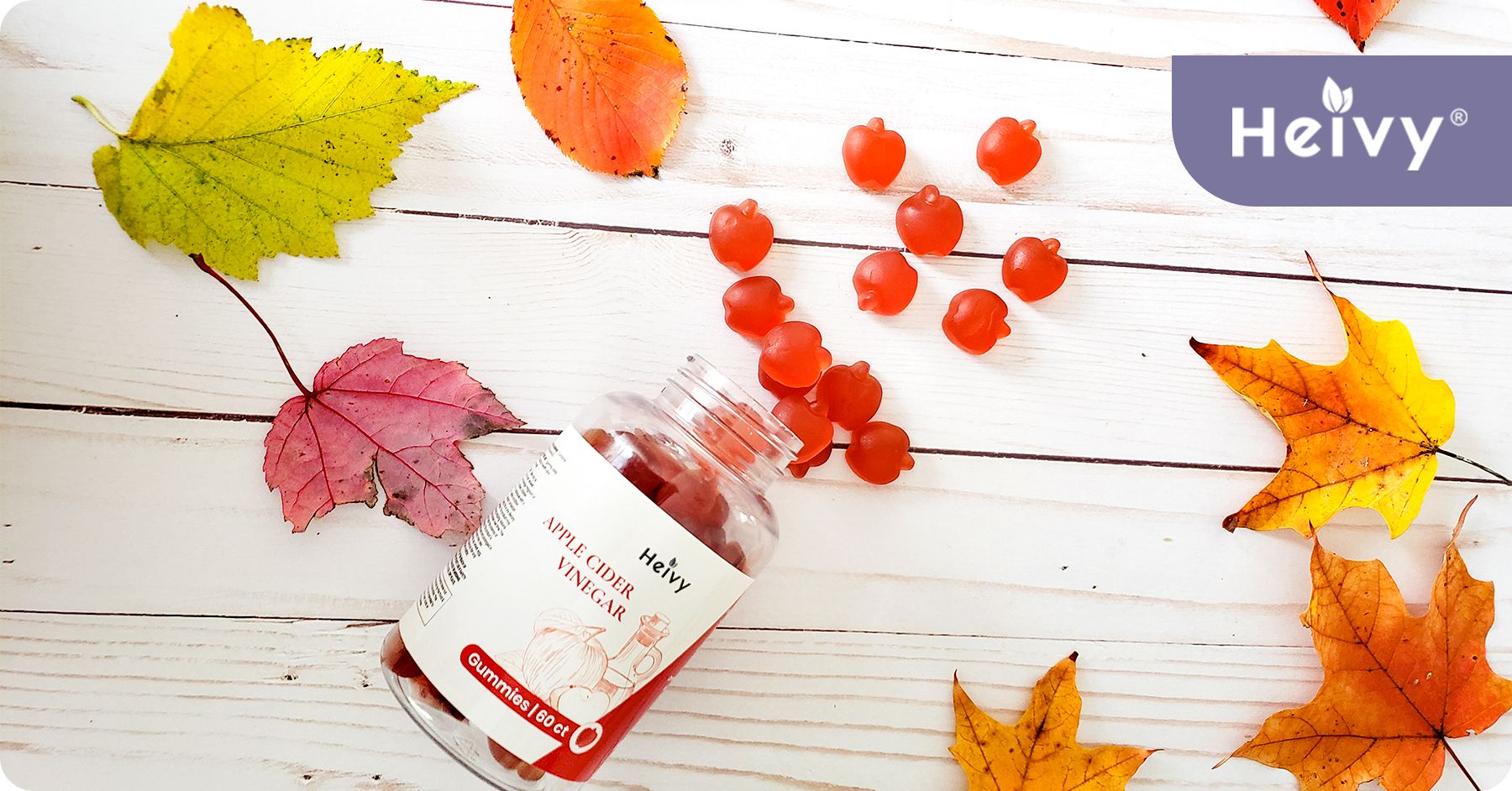 Heivy Apple Cider Vinegar Gummies : Health Boosters and Natural Beauty Treatments