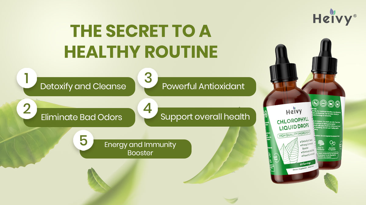 What is the best form to take chlorophyll? Heivy