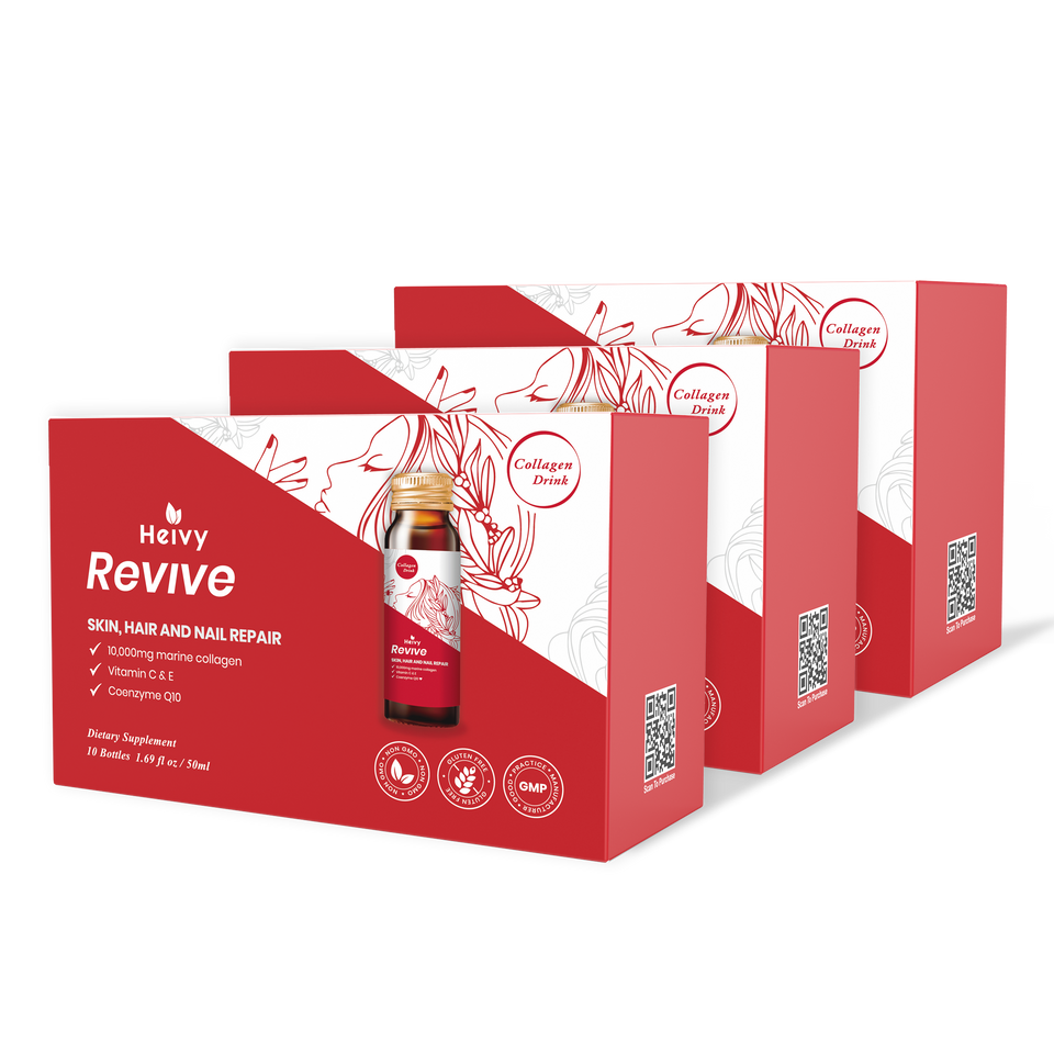 HEIVY REVIVE Collagen Drink - Skin, Hair, & Nails