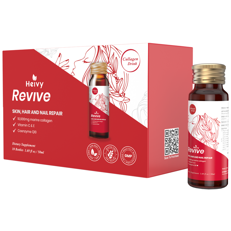 HEIVY REVIVE Collagen Drink - Skin, Hair, & Nails