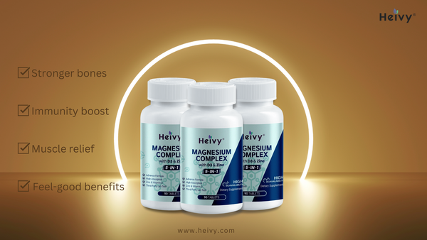 Tired, Stressed, and Looking for Relief? Heivy's Magnesium Complex Could Be Your Solution