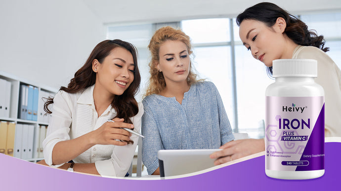 Energize Your Day Naturally with Heivy Iron Plus Vitamin C