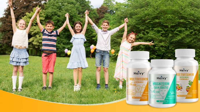 Why Kids Need the Right Daily Supplements — And How Heivy Helps Support Their Growth