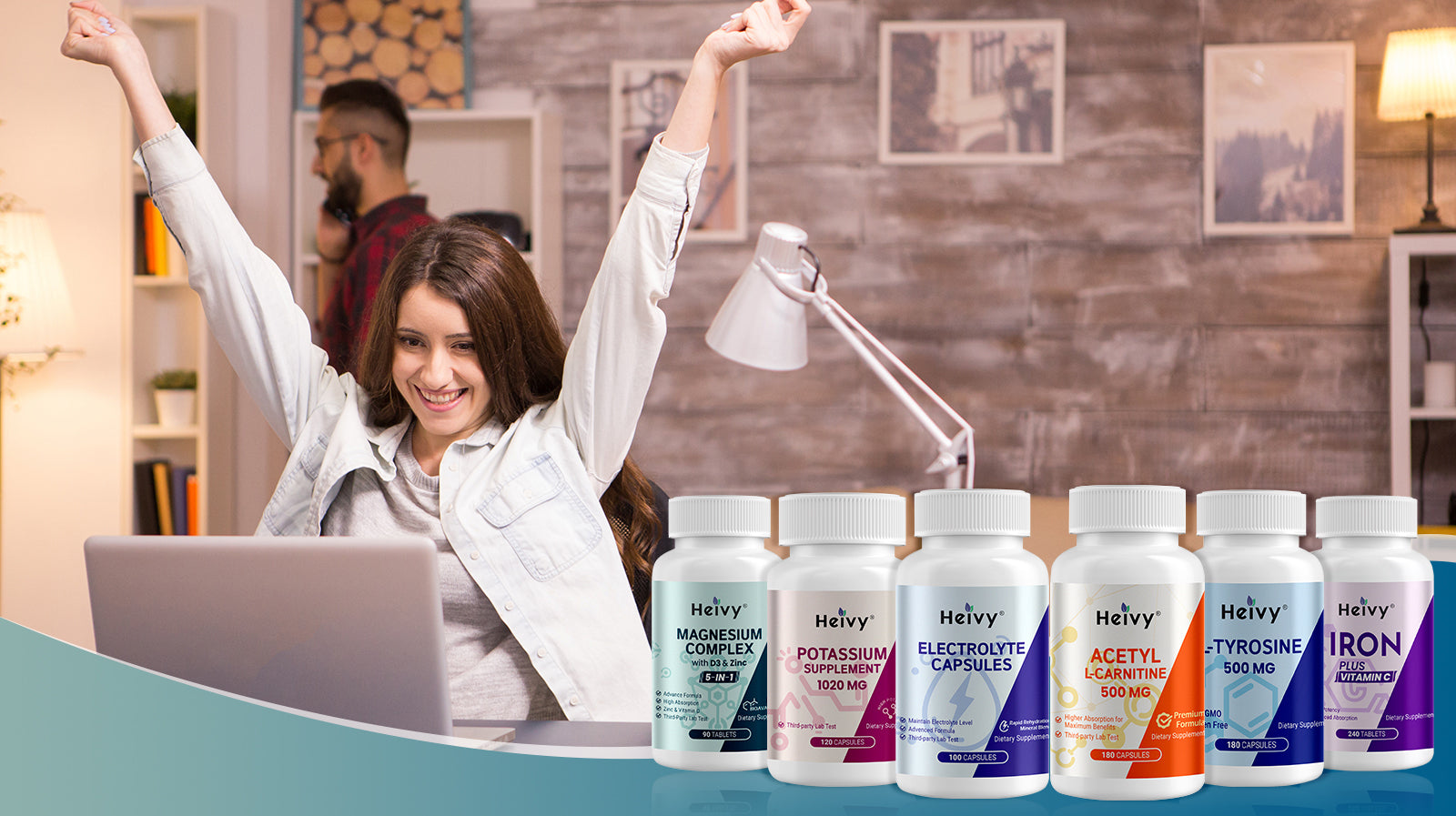 Daily Wellness for Adults: How Heivy Supplements Support Energy, Immunity, and Vitality