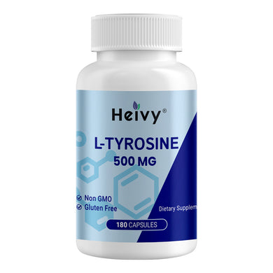 Heivy Nutricost L-Tyrosine 500mg, 180 Capsules