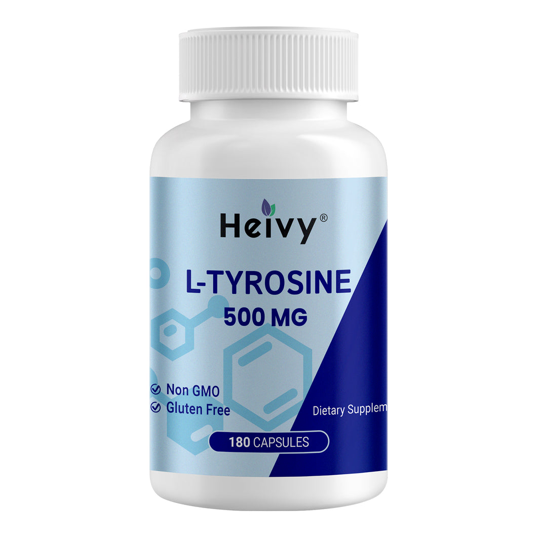 Heivy Nutricost L-Tyrosine 500mg, 180 Capsules