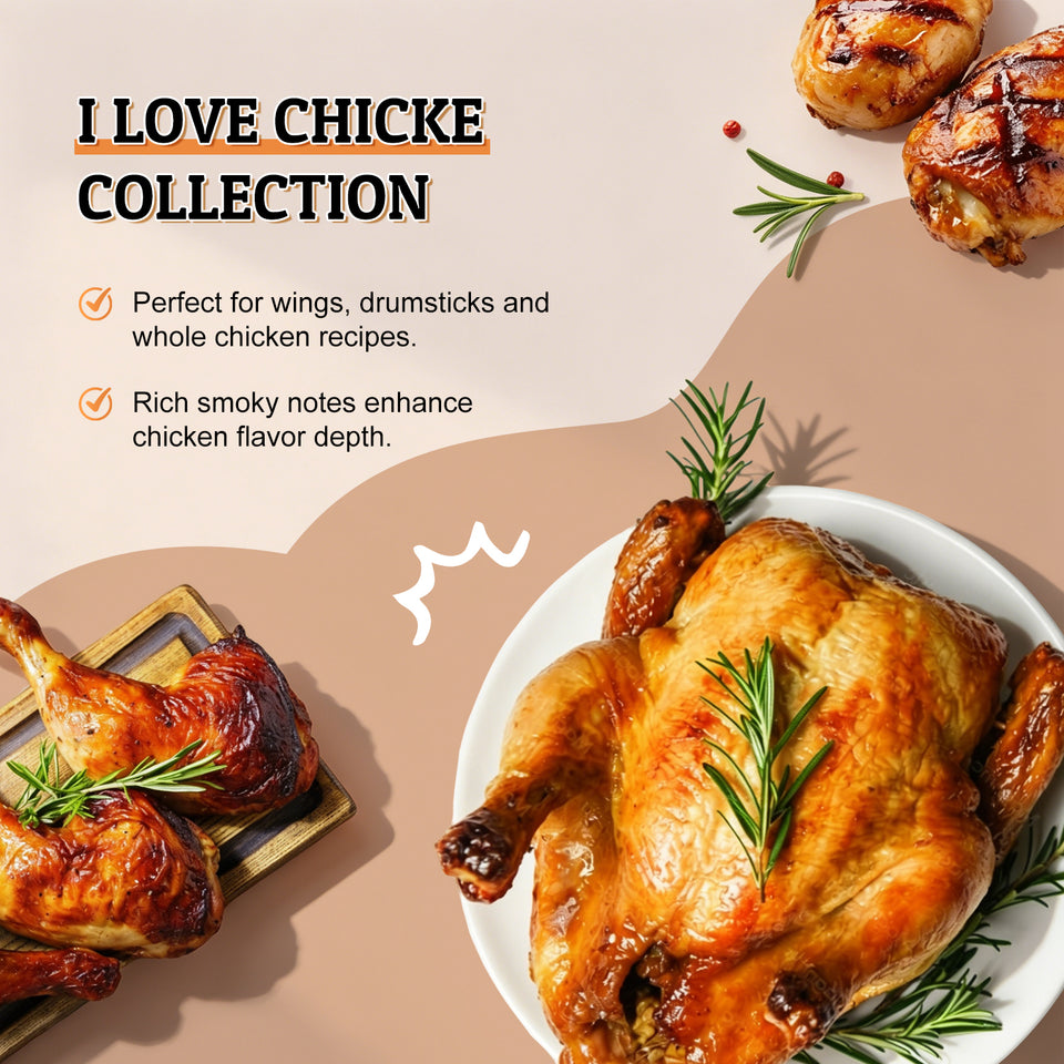52usa  BBQ set 4in1 set of 3  (Chicken / Seafood / BBQ)