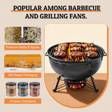 52usa  BBQ set 4in1 set of 3  (Chicken / Seafood / BBQ)