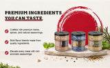 52usa Seasoning set 4in1 set of 3 (Pepper/Salt/Pasta)