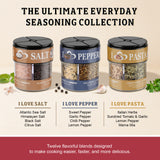 52usa Seasoning set 4in1 set of 3 (Pepper/Salt/Pasta)