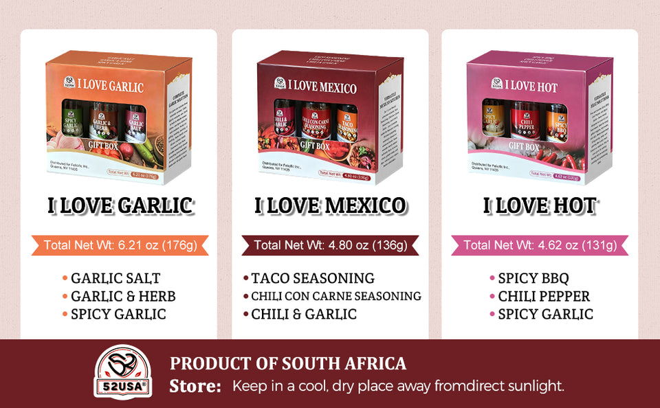 52USA Vivamexico Seasoning Set of 9