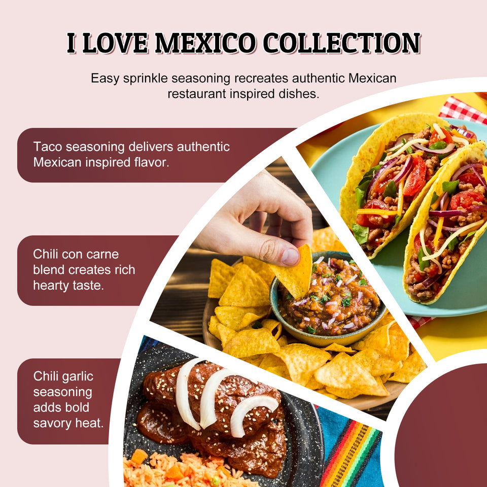 52USA Vivamexico Seasoning Set of 9