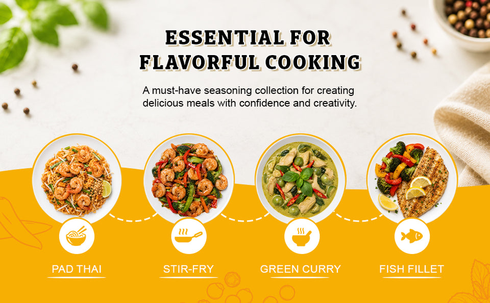 52USA Thaifusion Seasoning Set of 9
