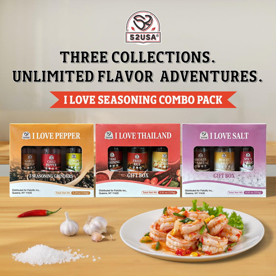 52USA Thaifusion Seasoning Set of 9