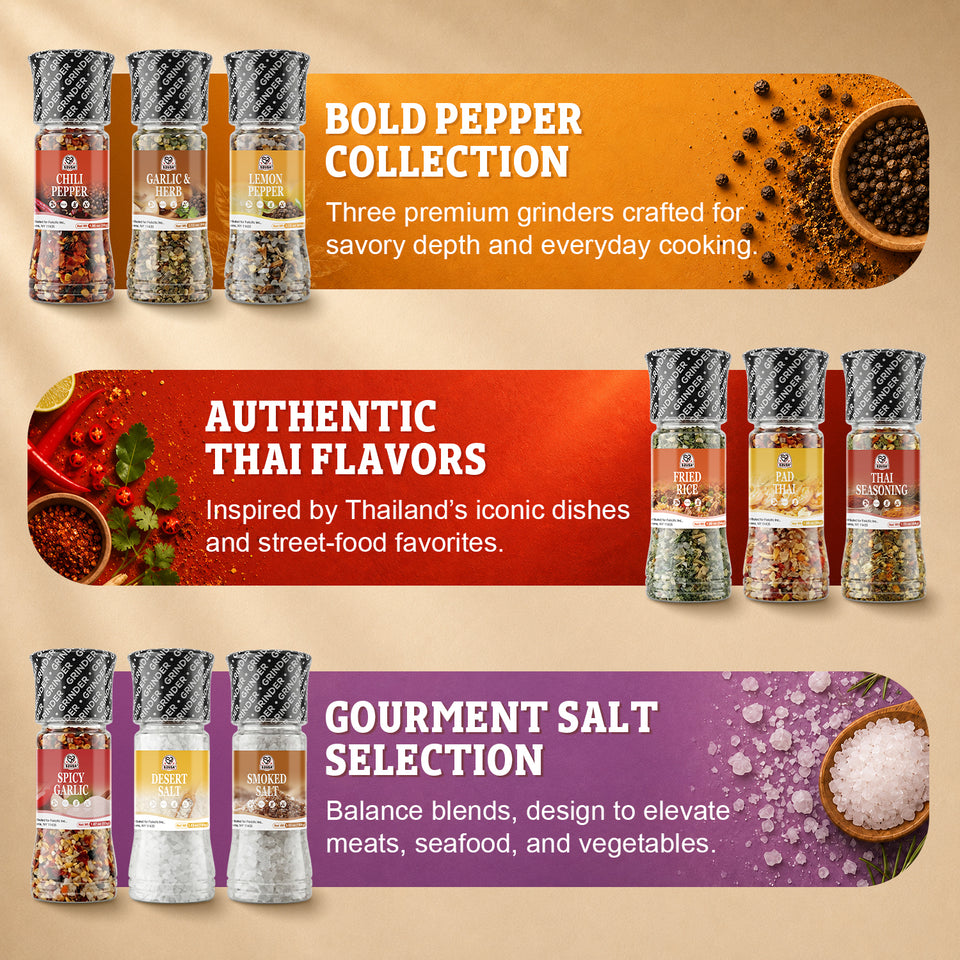 52USA Thaifusion Seasoning Set of 9