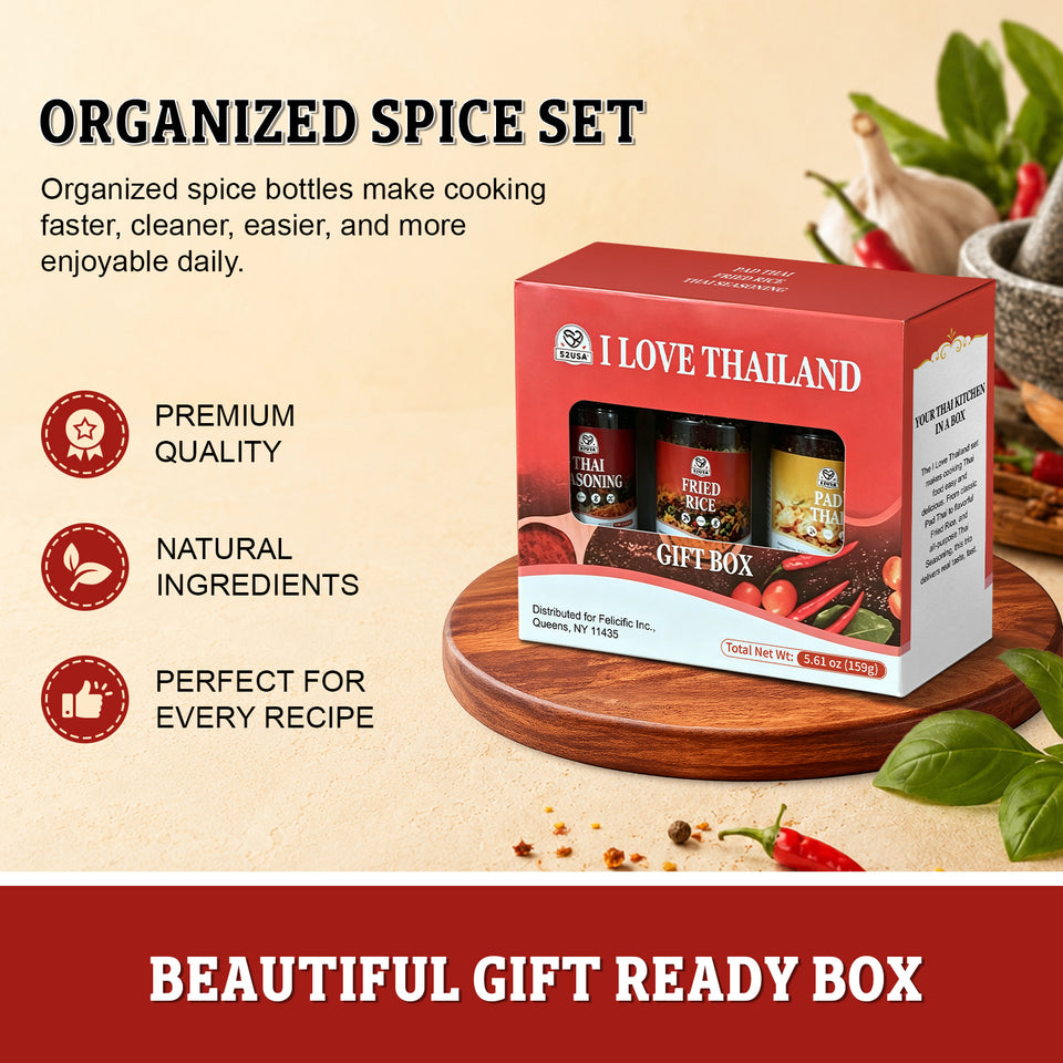 52USA Thaifusion Seasoning Set of 9