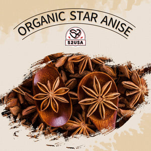 52USA Organic Star Anise Whole