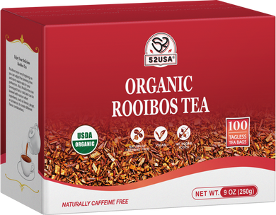 52USA Rooibos Tea Organic, 100 Teabags