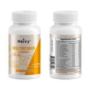 Heivy Multivitamin Chewable Tablets - SUPPORTS HEALTH AND DEVELOPMENT (For kids)