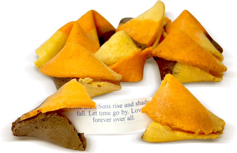 52USA Fortune Cookies 3in1 flavor (Original, Chocolate, Orange)