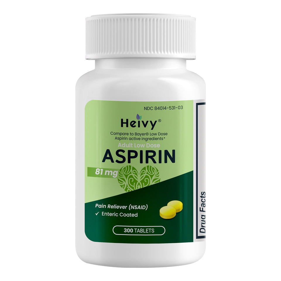 Heivy Aspirin - PAIN RELIEVER & FEVER REDUCER