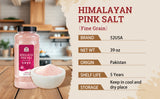 52USA Salt & Pepper Grinder Refill Bundle: Coarse Pink Salt 39 oz + Fine Pink Salt 39 oz + White Salt Coarse 39 oz + Whole Black Peppercorns 18 oz – 4-Bottle Seasoning Set