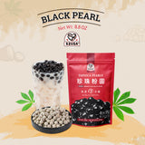 52USA Mango Bubble Tea Duo Kit: Popping Boba (500g) & Black Tapioca Pearls (2 Pack) – Must-Have Mango Drink DIY Set
