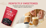 52USA Mango Bubble Tea Duo Kit: Popping Boba (500g) & Black Tapioca Pearls (2 Pack) – Must-Have Mango Drink DIY Set
