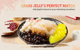 52USA Mango Bubble Tea Duo Kit: Popping Boba (500g) & Black Tapioca Pearls (2 Pack) – Must-Have Mango Drink DIY Set