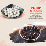 52USA Bubble Tea Must-Have Duo: Quick Cook Black Tapioca Pearls (2 Pack) 52USA Bubble Tea Must-Have Duo: Quick Cook Black Tapioca Pearls (2 Pack) & Strawberry Popping Boba (1 Pack) – DIY Boba Drink Kit DIY Boba Drink Kit