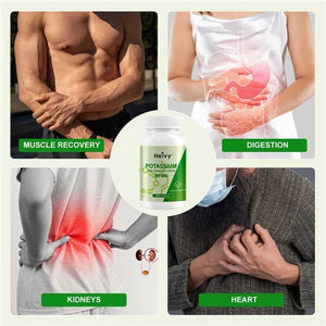Heivy Potassium Citrate 99mg, Potassium Supplements, Supports Electrolyte Balance, Mineral Supplements, Lab Tested, Made in USA