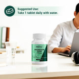 Heivy Magnesium Oxide 400 mg – Muscle Recovery & Relaxation Support | 240 Tablets