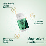 Heivy Magnesium Oxide 400 mg – Muscle Recovery & Relaxation Support | 240 Tablets