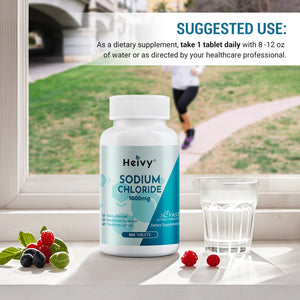 Heivy Sodium Chloride  1000 MG -  Fast Acting Formula