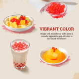52USA Bubble Tea Must-Have Duo: Quick Cook Black Tapioca Pearls (2 Pack) 52USA Bubble Tea Must-Have Duo: Quick Cook Black Tapioca Pearls (2 Pack) & Strawberry Popping Boba (1 Pack) – DIY Boba Drink Kit DIY Boba Drink Kit