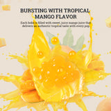 52USA Summer Burst Boba Trio: Lychee Popping Boba 500g (2 Pack) + Mango Popping Boba 500g (1 Pack) – 3-Pack Cool-Down Drink Topper