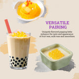 52USA Mango & Passion Fruit Popping Boba Duo: Mango 3.2kg + Passion Fruit 500g – DIY Topping Kit for Bubble Tea & Summer Drinks