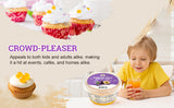 52USA Passion Fruit Popping Boba Duo: 3.2kg Bulk Tub + 500g Pack – DIY Topping Kit for Bubble Tea & Summer Drinks