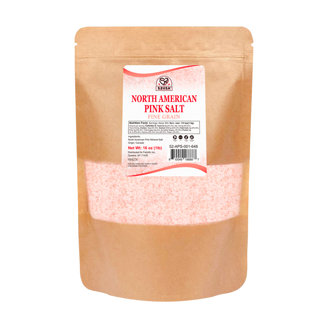 52usa American Pink Salt 1lb (454g)