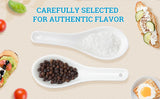 52USA Grinder Refill Trio: Fine Pink Salt 39 oz + Coarse White Salt 39 oz + Whole Black Peppercorns 18 oz – 3-Bottle Seasoning Set