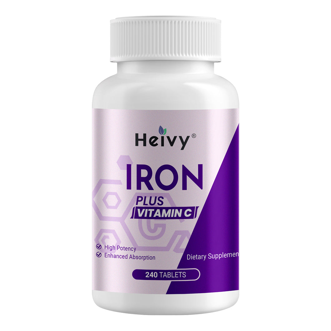 Heivy Iron Plus Vitamin C - ENERGY BOOSTER & IMMUNE SUPPORT