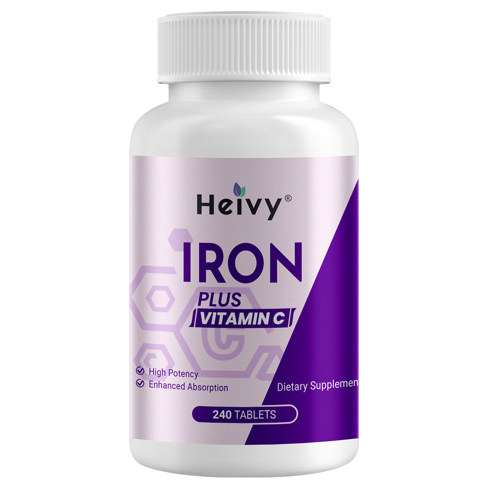 Heivy Iron Plus Vitamin C - ENERGY BOOSTER & IMMUNE SUPPORT