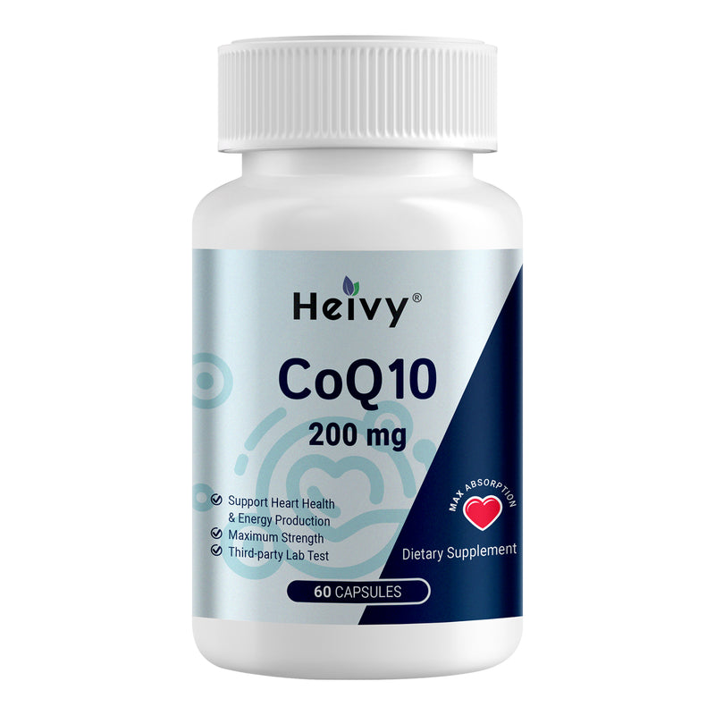 Heivy Coenzyme Q10 (Ubiquinone) 200 mg