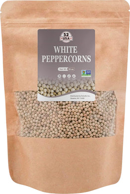 52USA Whole White Peppercorns