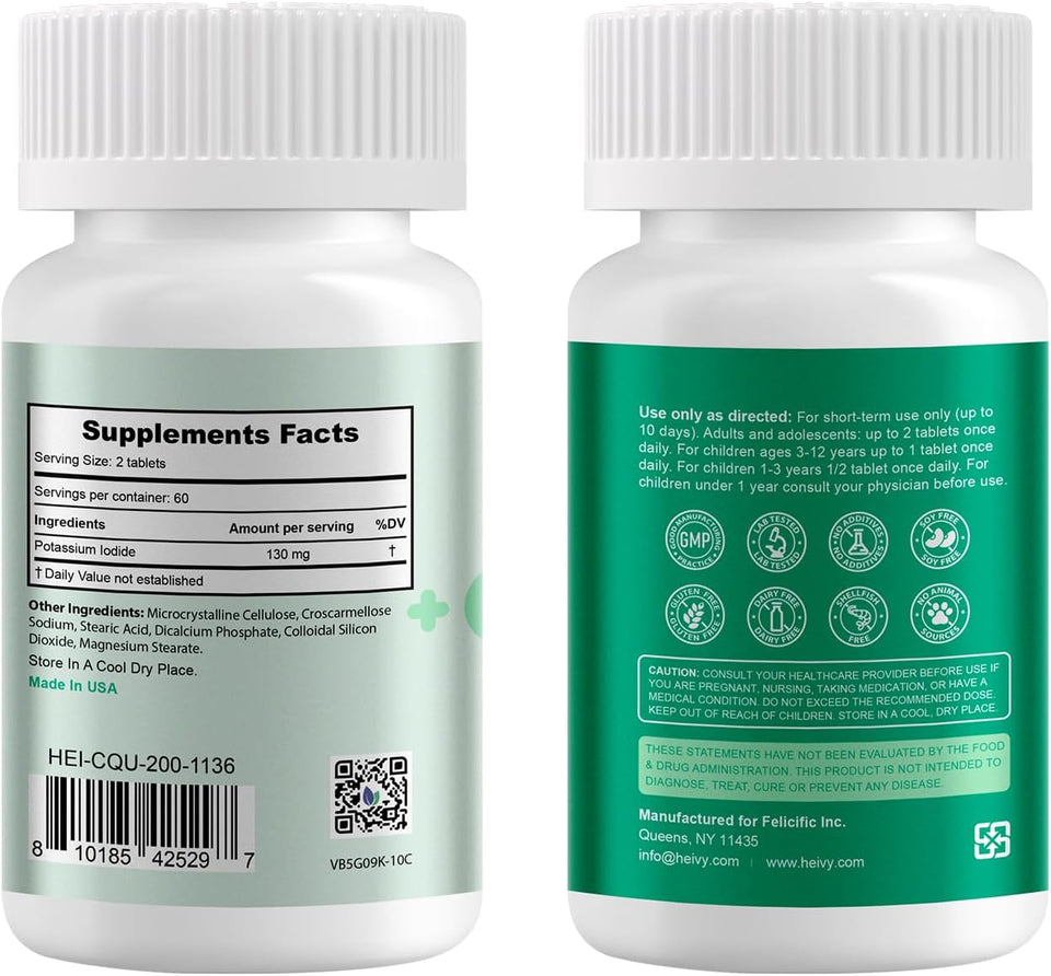 Heivy Potassium Iodide 130mg