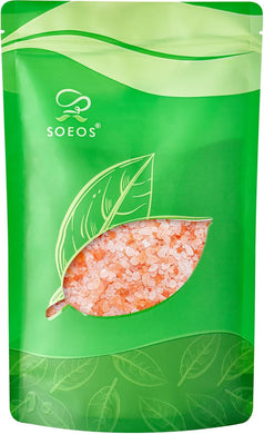 Soeos Himalayan Pink Salt, Coarse Grain, For Grinder Refill 32 oz (2 Pound)