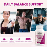 Heivy Potassium 1020 mg – Electrolyte & Heart Support | 240 Veg Capsules