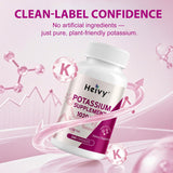 Heivy Potassium 1020 mg – Electrolyte & Heart Support | 240 Veg Capsules
