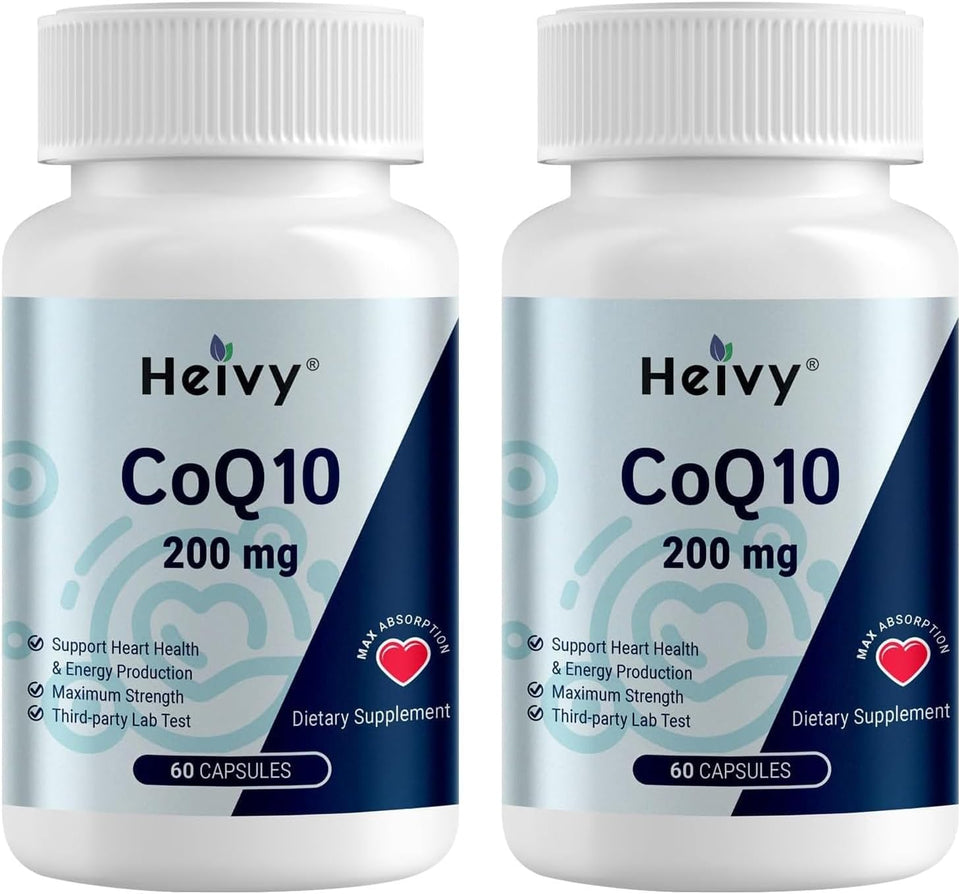 Heivy Coenzyme Q10 (Ubiquinone) 200 mg